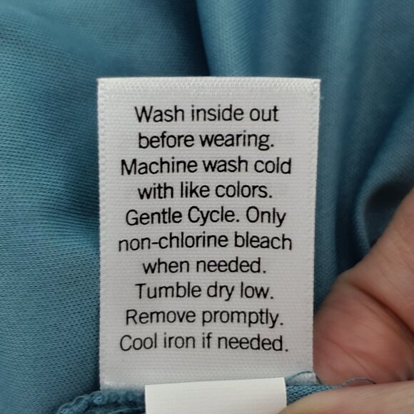 LC Lauren Conrad Feminine Pullover Bell Sleeve Turquoise Top Blouse Size XS - Picture 13 of 14